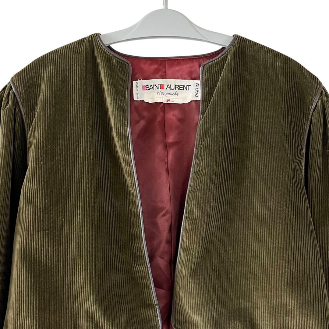 60s 70s SAINT LAURENT rive gauche ボレロ 短丈