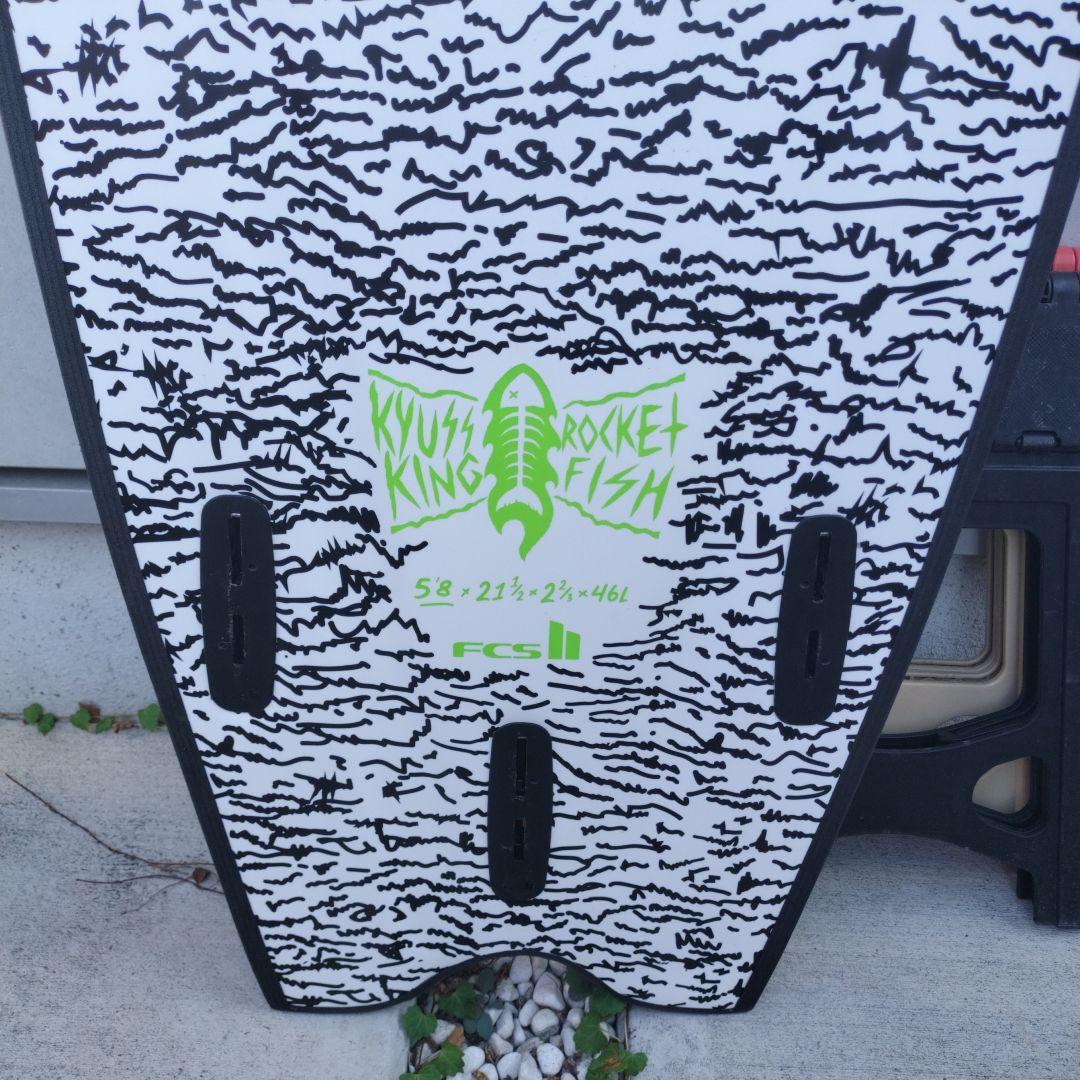 ソフテック カイアスキング ロケットフィッシュ 5.8 使用2回のみ FCS2