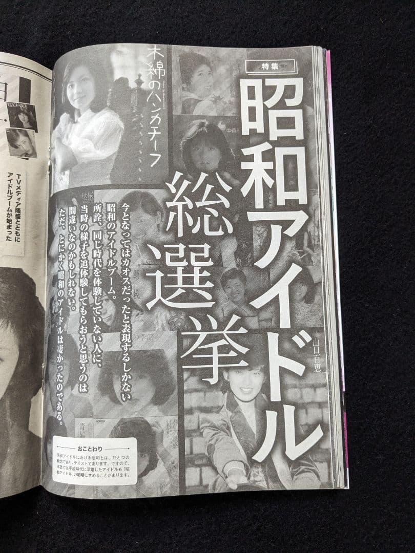 伝説の最終回　アニメ　ドラマ　自動車広告　昭和アイドル総選挙　菊池桃子　走り屋