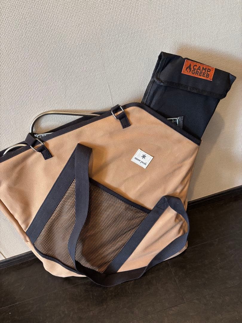 スノーピーク　焚き火台　Ｌスターターセットプラス　ベースプレートスタンドL/M