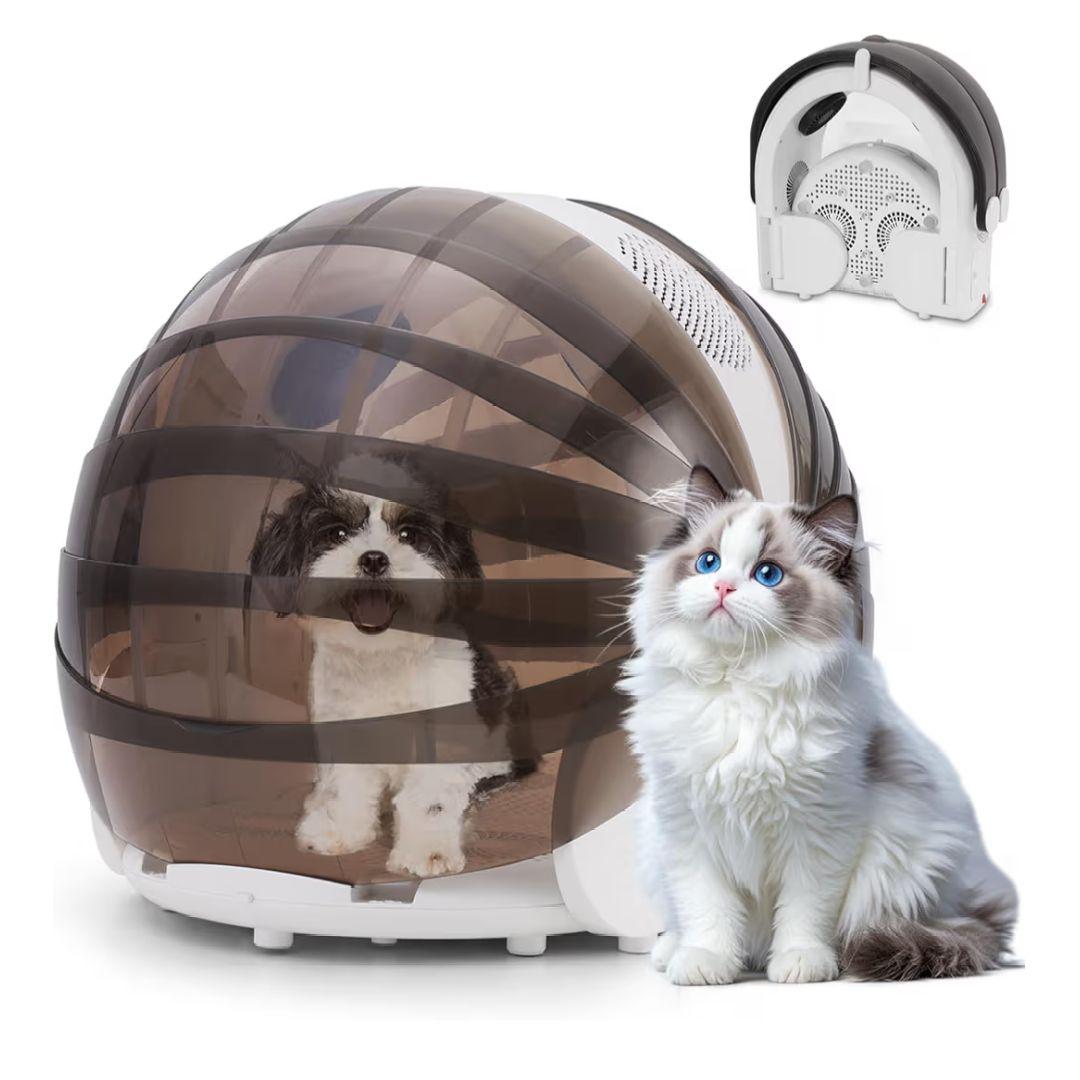 ペットドライヤーボックス ドーム型 折り畳み式 Pet Drying Box