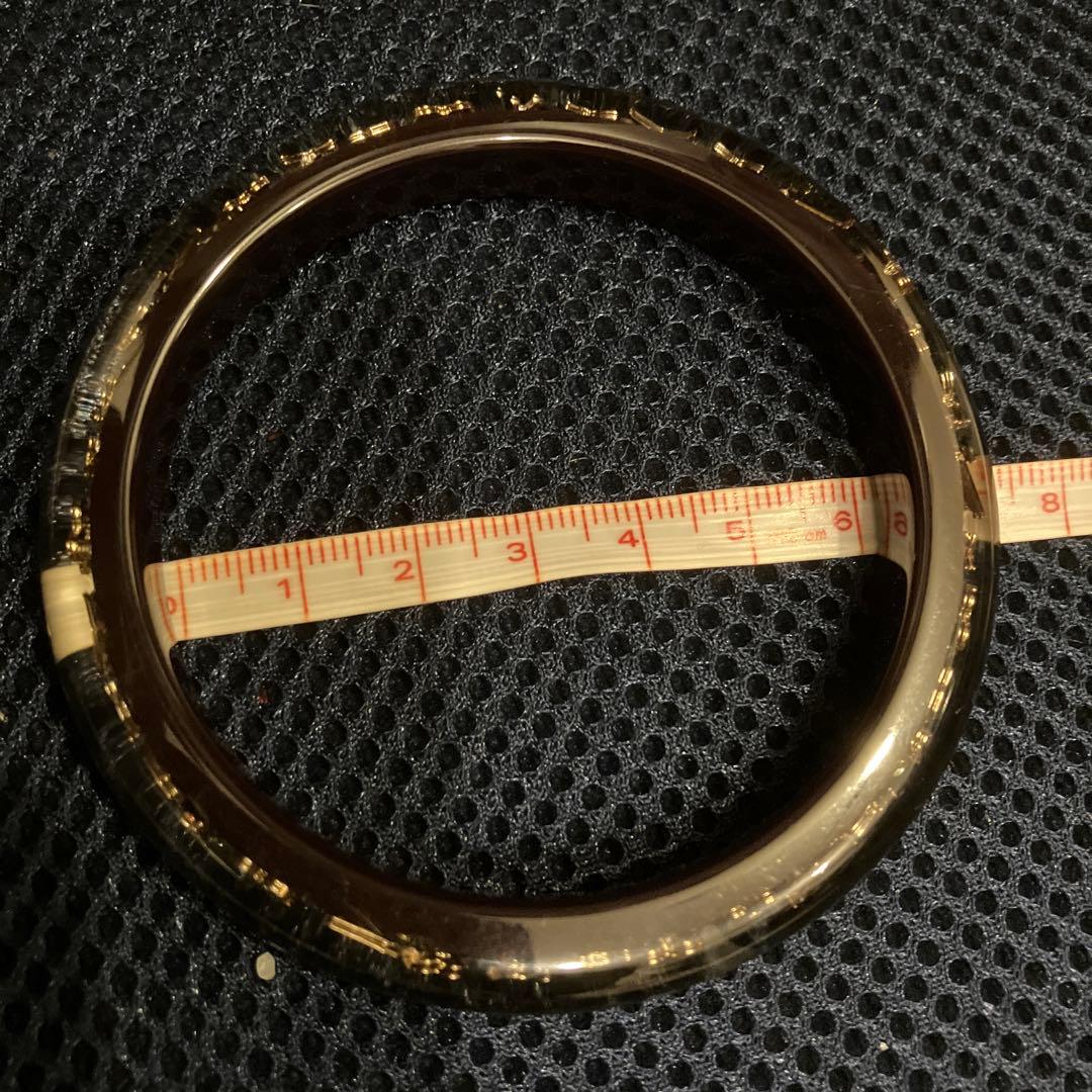 ルイヴィトン　アンクルージョン　ブラスレ　　 ブラウン　バングル　色ハゲ