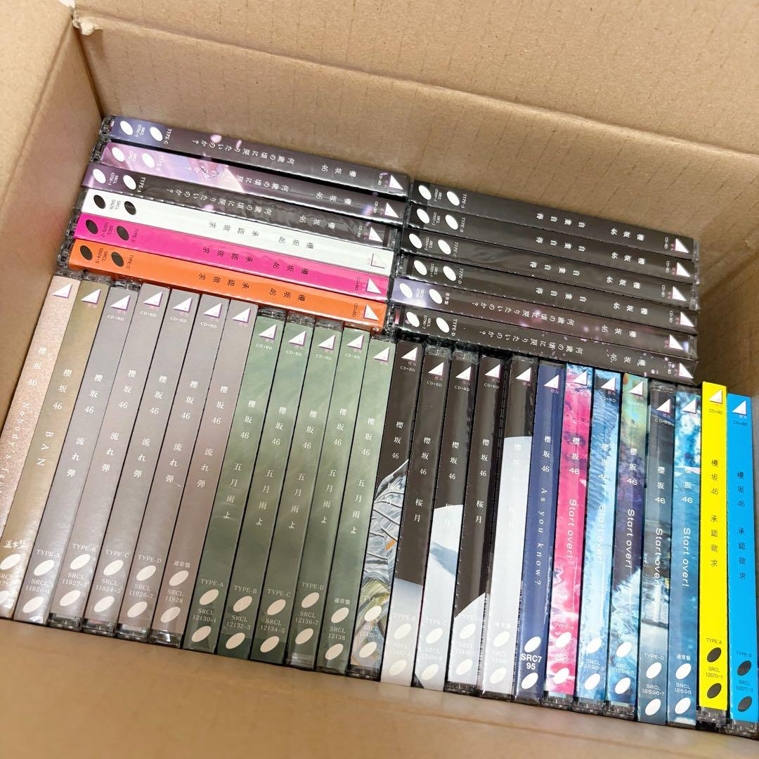 櫻坂46 CD 1st〜10th 初回、通常盤まとめ売り