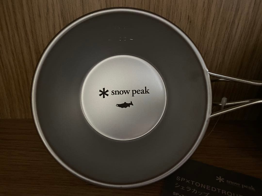 限定スノーピークシェラカップ2個　トーンドトラウト  TONEDTROUTコラボ