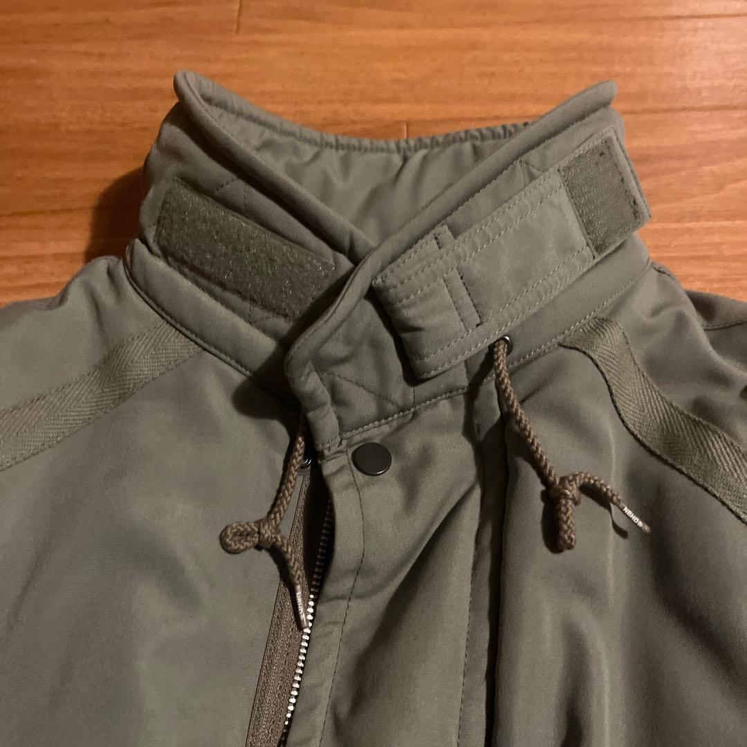 NEIGHBORHOOD ミリタリージャケット カーキ