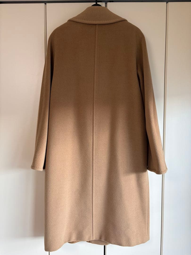 Max Mara マックスマーラ カシミヤ混 キャメル ロングコート イタリア製