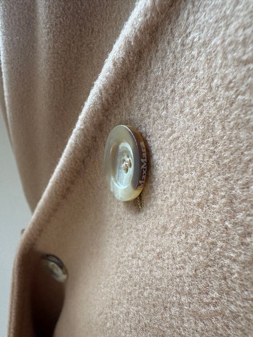 Max Mara マックスマーラ カシミヤ混 キャメル ロングコート イタリア製