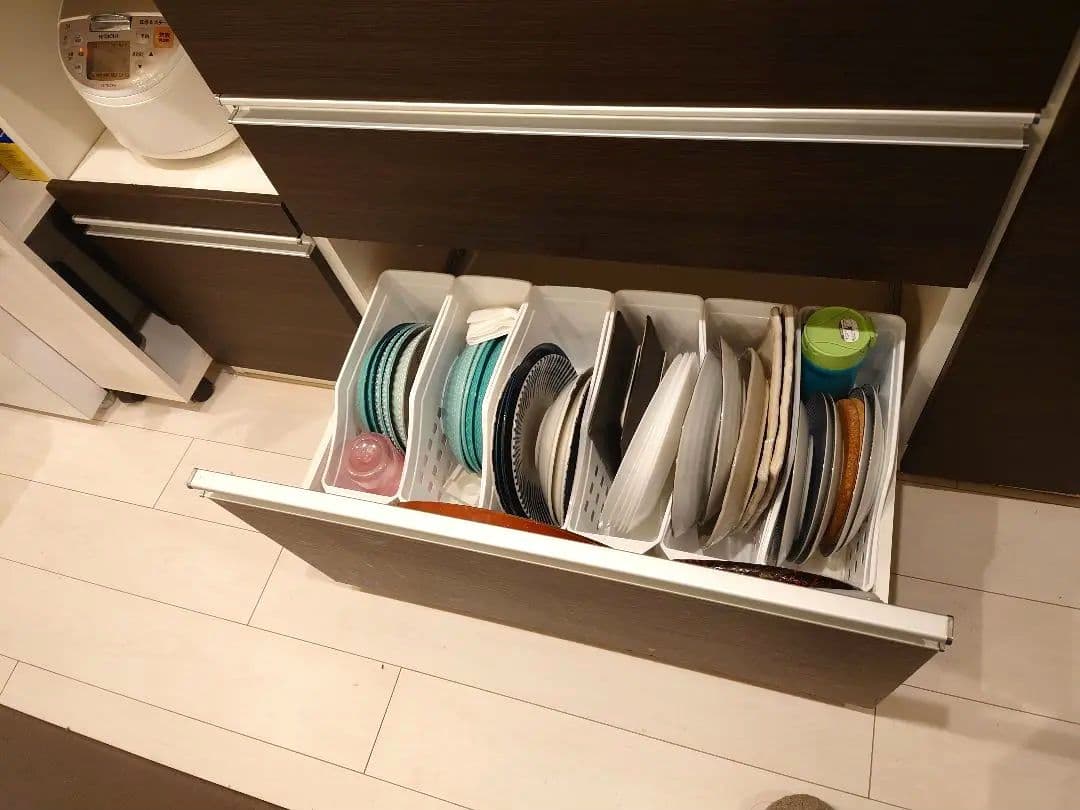 日本製　松田家具1600　 ダークブラウン 食器棚