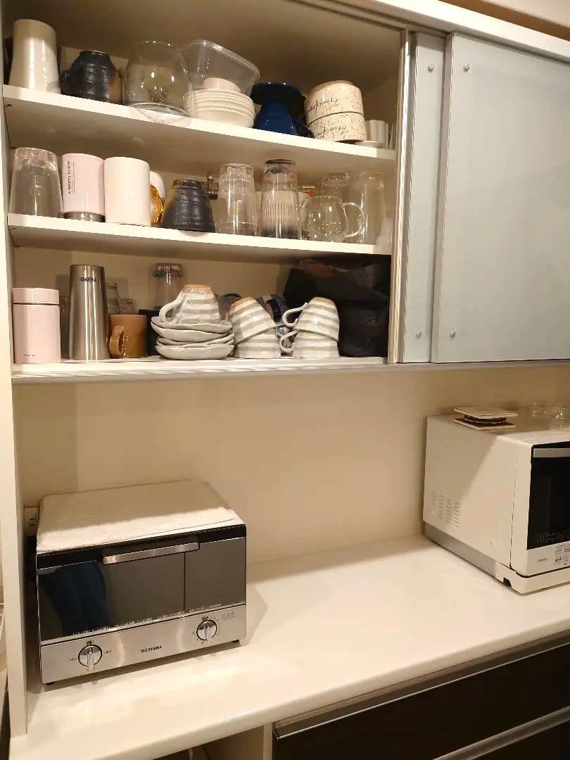 日本製　松田家具1600　 ダークブラウン 食器棚