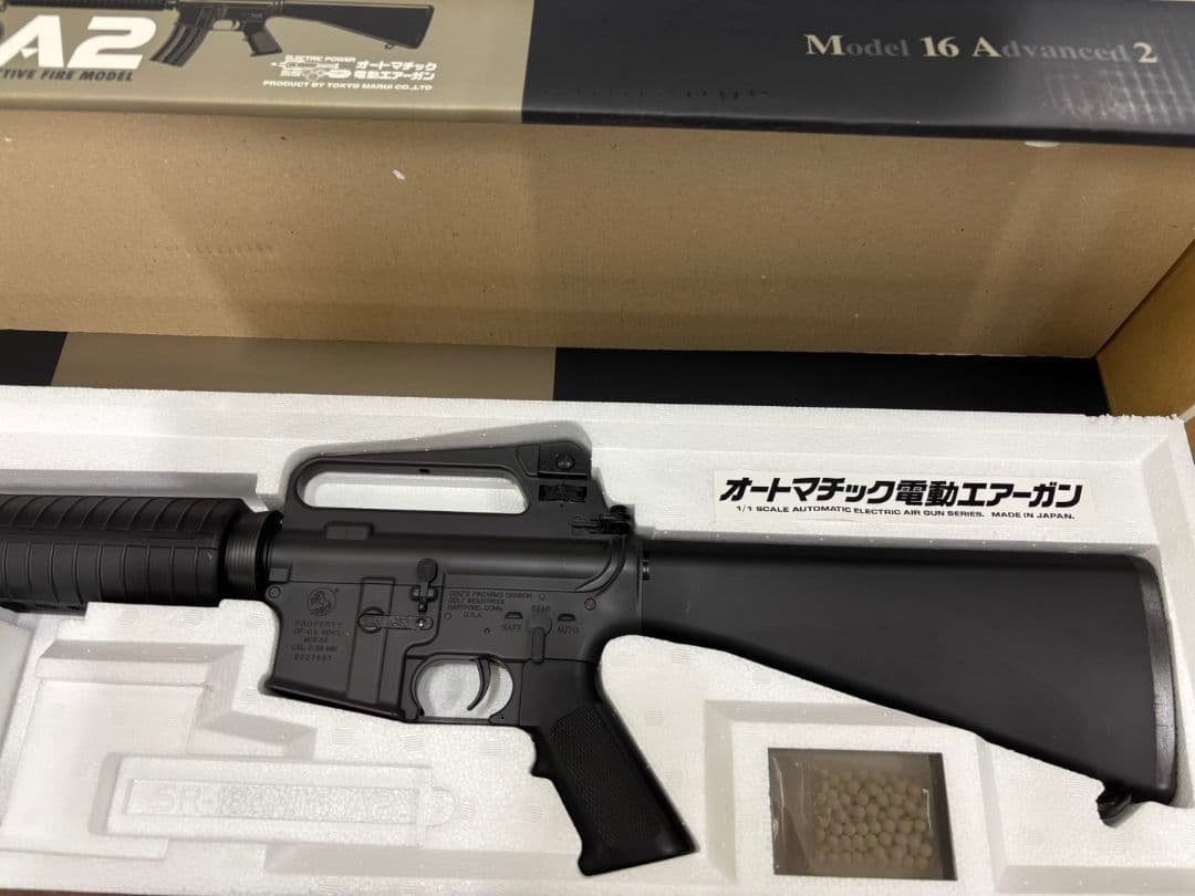 未使用 東京マルイ COLT M16 A2 電動エアガン　板長