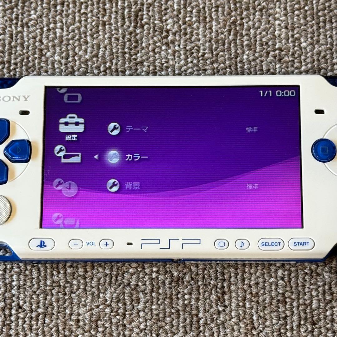 PSP-3000 本体 ホワイト/ブルー