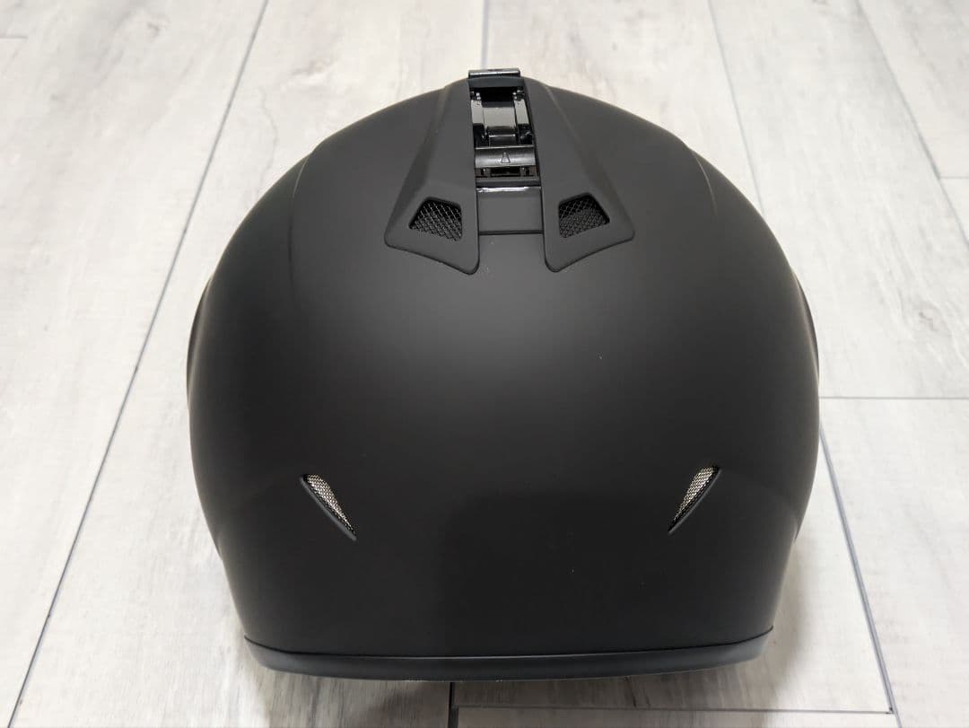 ZENITH マットブラック ジェットヘルメット