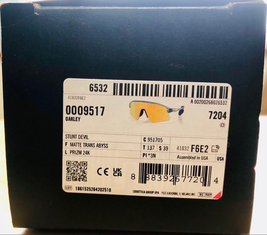 新品 OAKLEY サングラス STUNTDEVIL