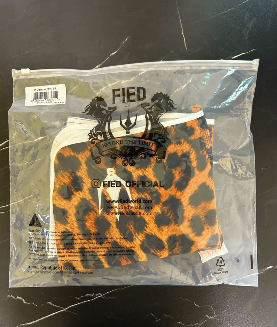 FIED サーフパンツ ヒョウ柄 競泳水着 26サイズ 新作！フィジーク用