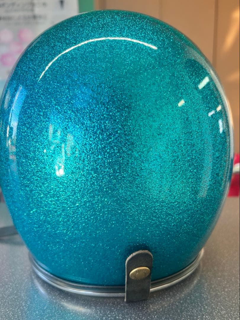 500-TX メタリックブルー ジェットヘルメット tt&co
