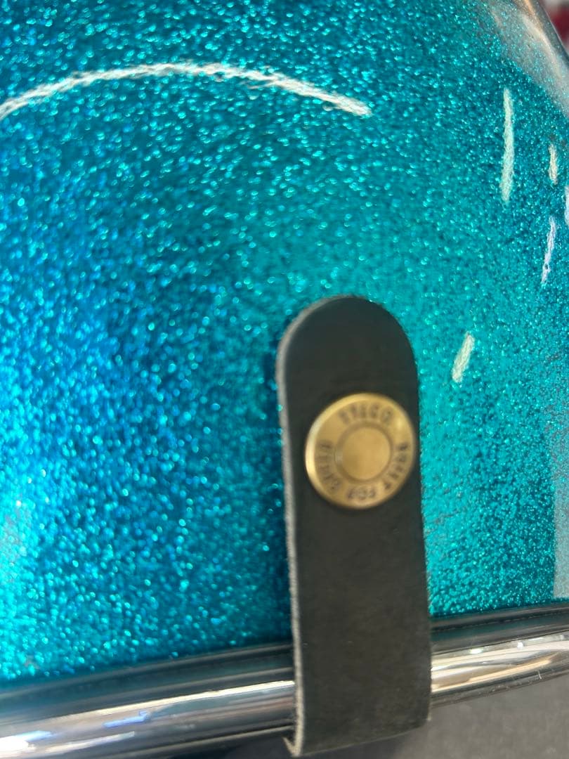 500-TX メタリックブルー ジェットヘルメット tt&co