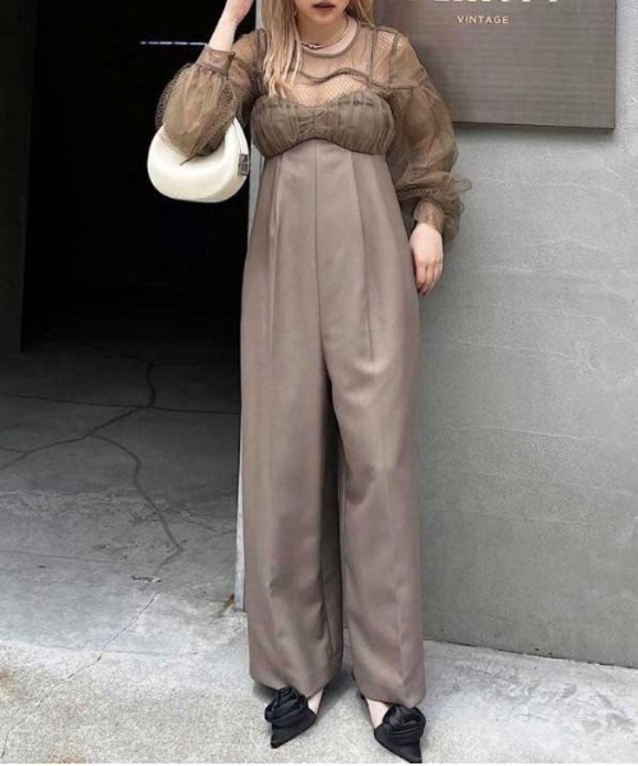 こぐまちゃんAmeri アメリ　NET TULLE TOP LAYERED