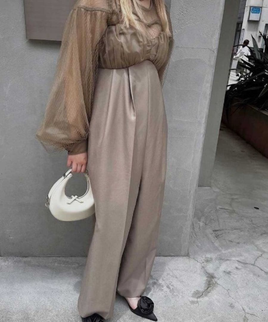 こぐまちゃんAmeri アメリ　NET TULLE TOP LAYERED