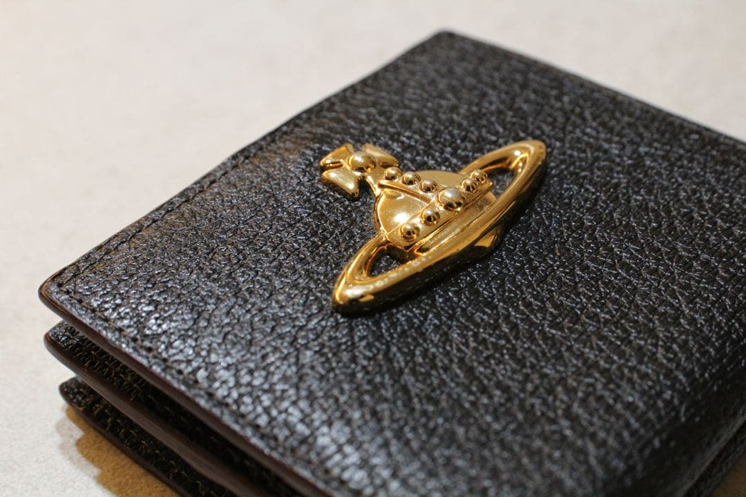 Vivienne Westwood EXECUTIVE がま口二つ折り財布黒