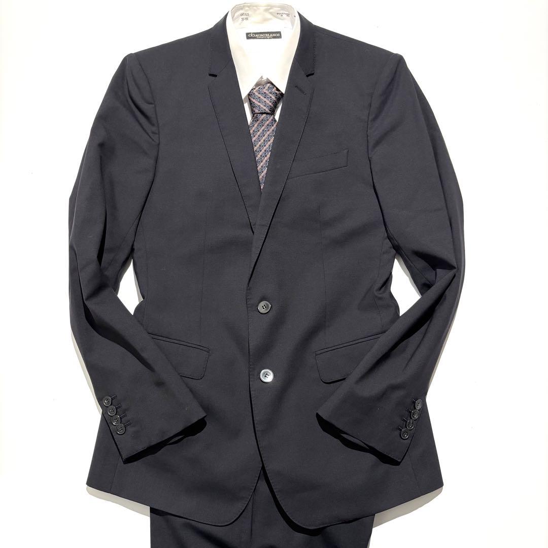 【極美品】DOLCE&GABBANA スーツ セットアップ ブラック 46