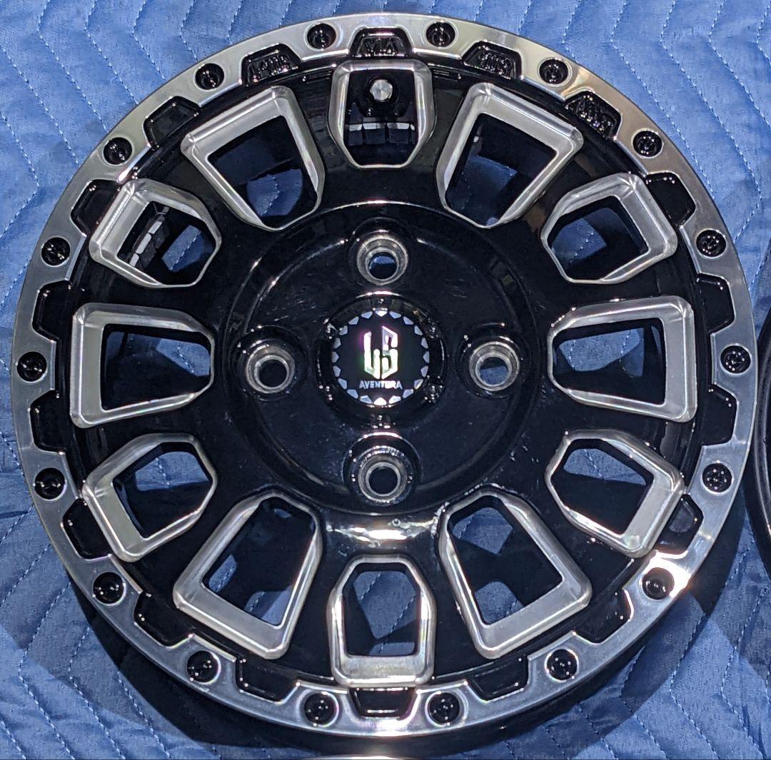 送料込✨ラストラーダアヴェンチュラ 12インチ グロスブラックミリング