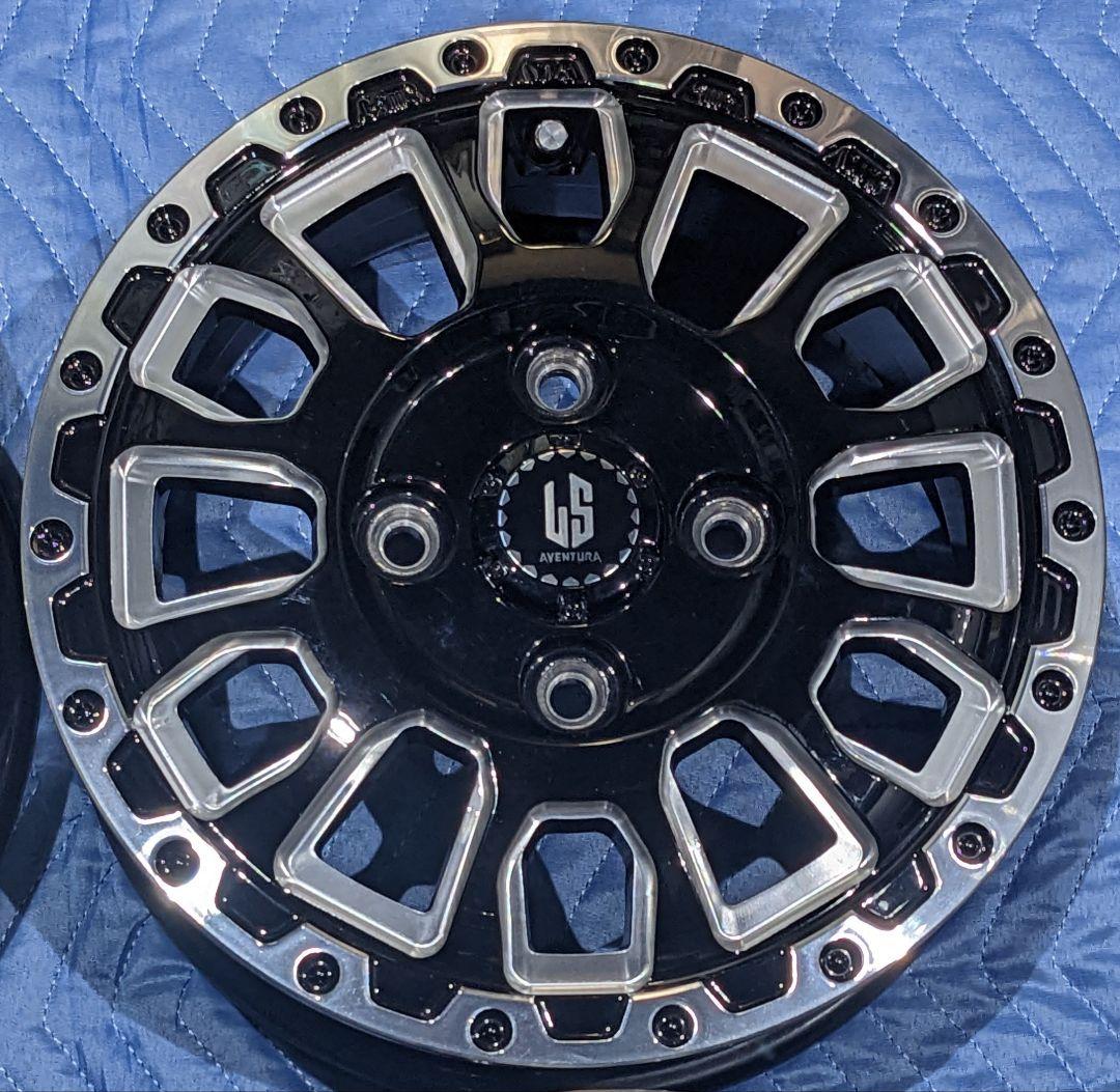 送料込✨ラストラーダアヴェンチュラ 12インチ グロスブラックミリング