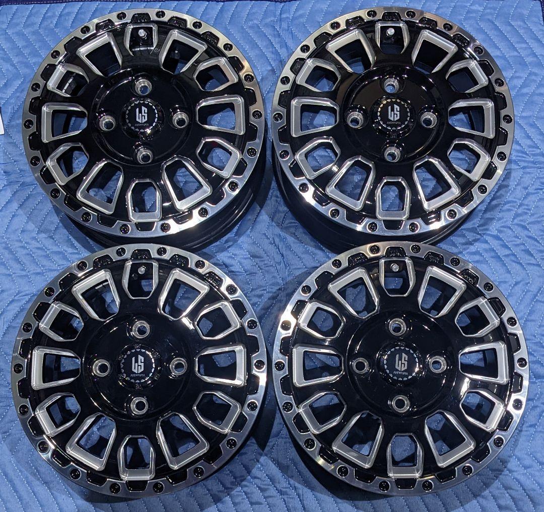 送料込✨ラストラーダアヴェンチュラ 12インチ グロスブラックミリング