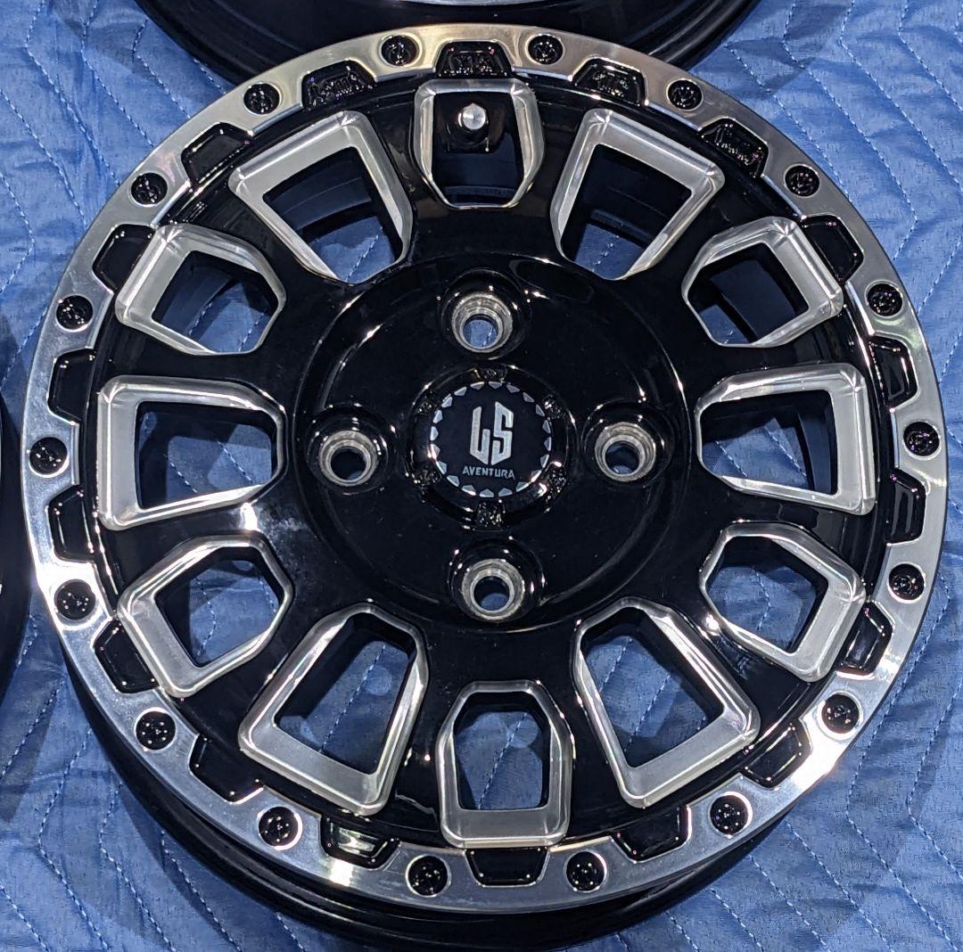 送料込✨ラストラーダアヴェンチュラ 12インチ グロスブラックミリング