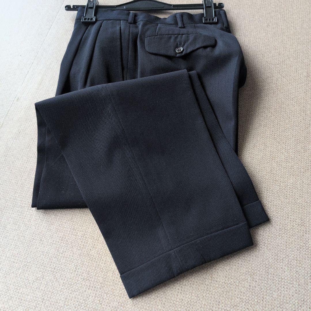 コムデギャルソン　ダークブルースーツ