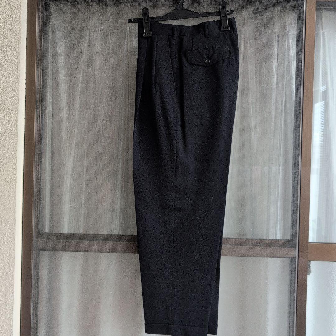 コムデギャルソン　ダークブルースーツ