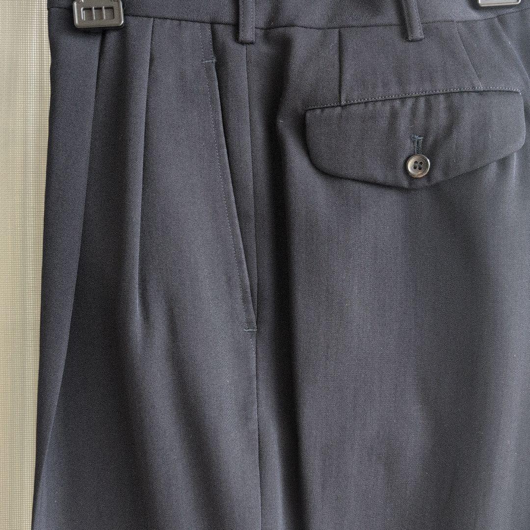 コムデギャルソン　ダークブルースーツ