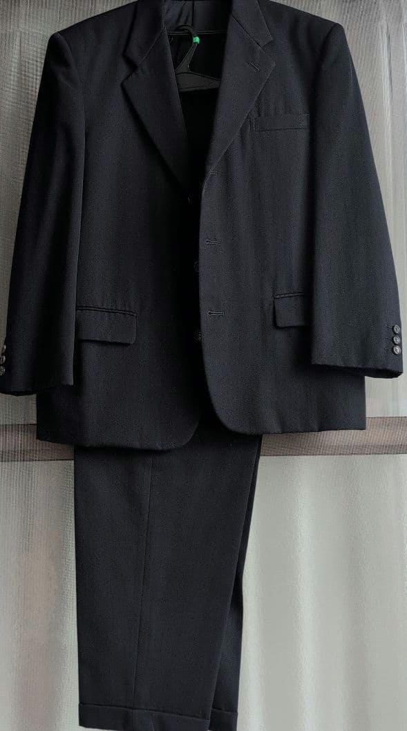 コムデギャルソン　ダークブルースーツ