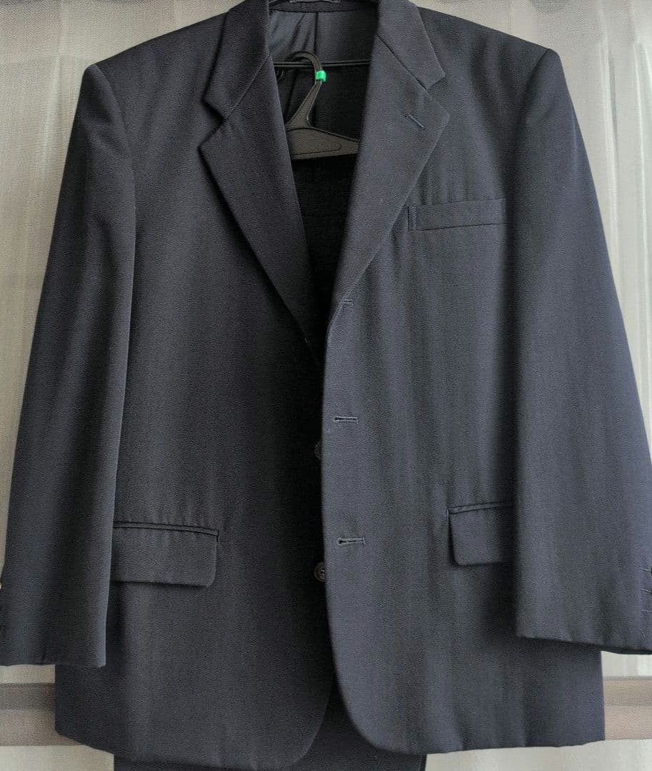 コムデギャルソン　ダークブルースーツ