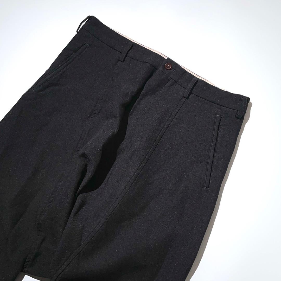 COMME des GARCONS HOMME PLUS ポリ縮絨サルエルパンツ