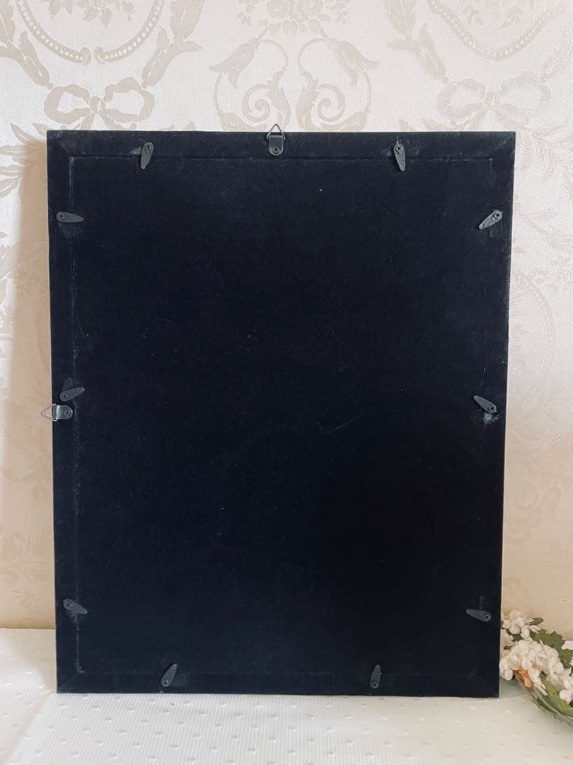 天使たちの遊び　アンティーク版画のリプロダクション　金色フレーム