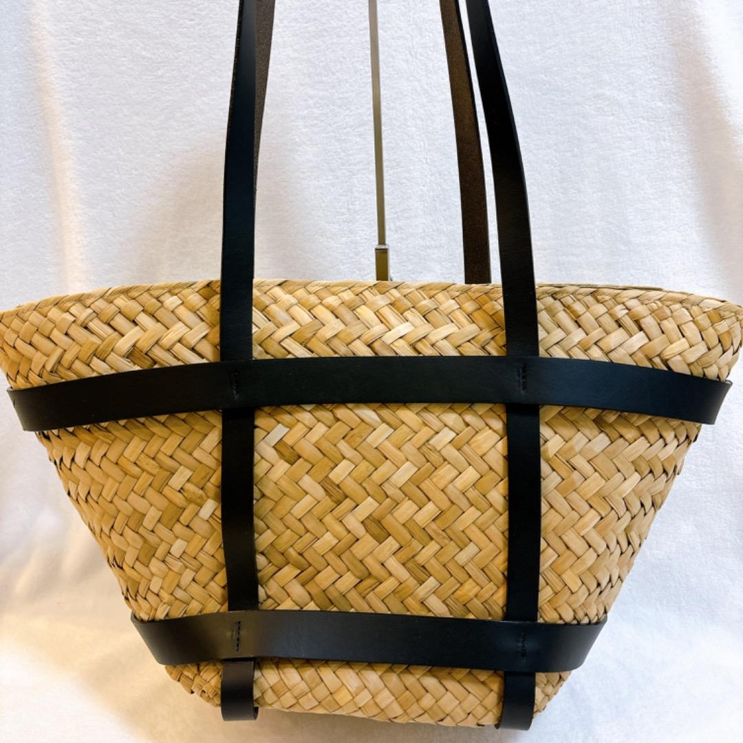 【新品✨】完売品　VIOLAd'ORO ヴィオラドーロ　トートバッグ　カゴバッグ