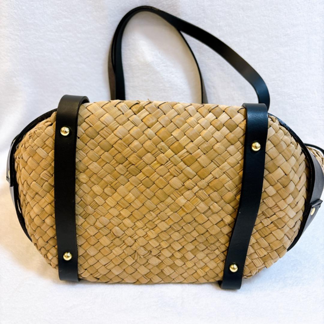 【新品✨】完売品　VIOLAd'ORO ヴィオラドーロ　トートバッグ　カゴバッグ