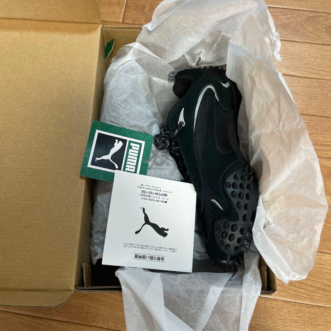 PUMA MOSTRO XC ブラック スニーカー トレイルソール