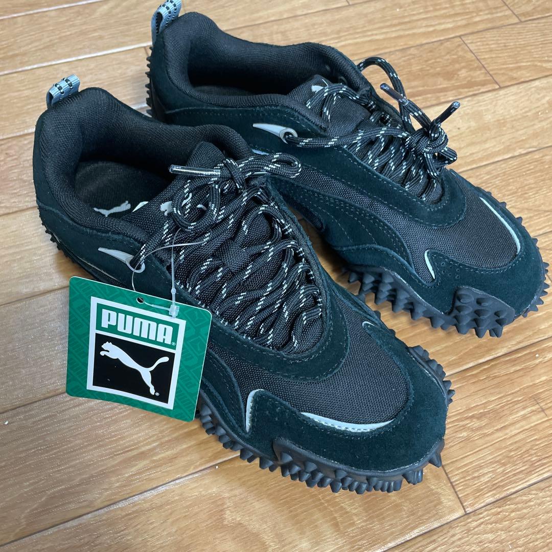 PUMA MOSTRO XC ブラック スニーカー トレイルソール