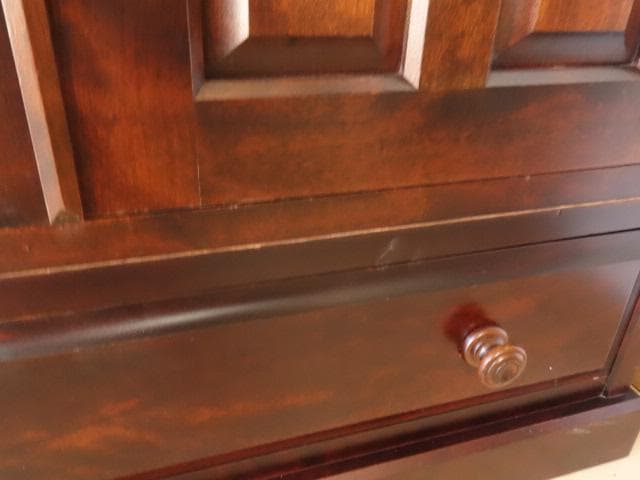 北海道民芸家具　洋服タンス　ワードロープ　再塗装済　USED