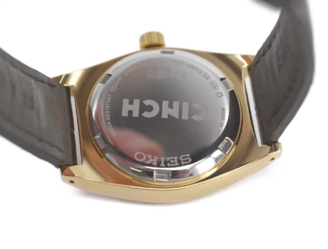 【正規店購入 美品] SEIKO×CINCH31mm クォーツ 専用箱 保証書付