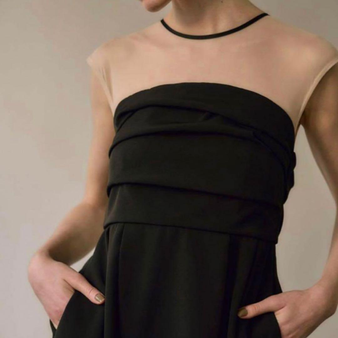 匿名配送【ANDRÉSD】cocoon random bare dress