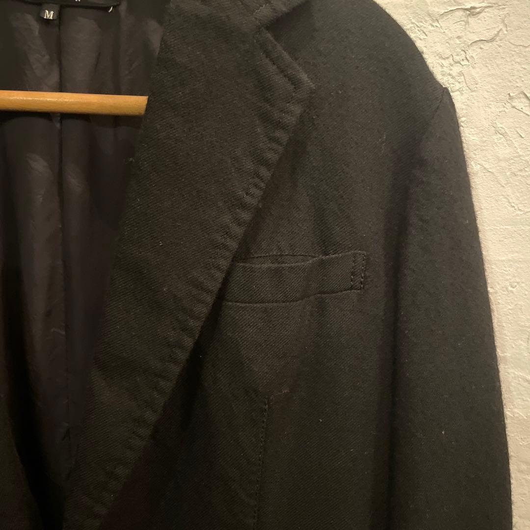 コムデギャルソン　ウール100% ジャケット　黒