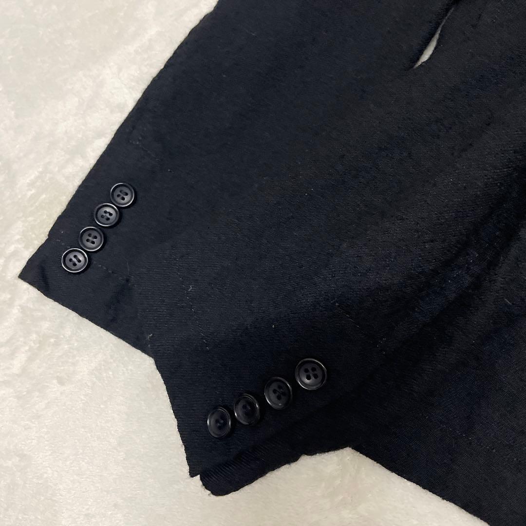 コムデギャルソン　ウール100% ジャケット　黒