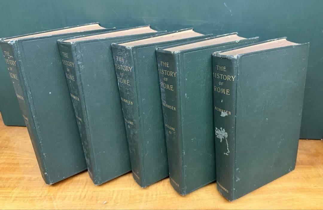 ローマ史　The History of Rome 全5巻 Mommsen著