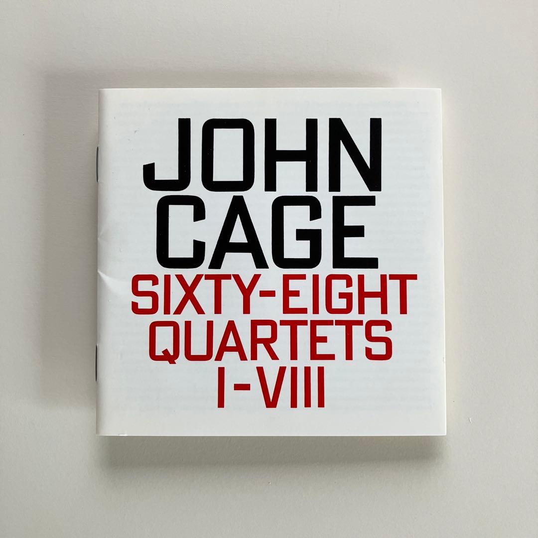 John Cage – Sixty-Eight 希少