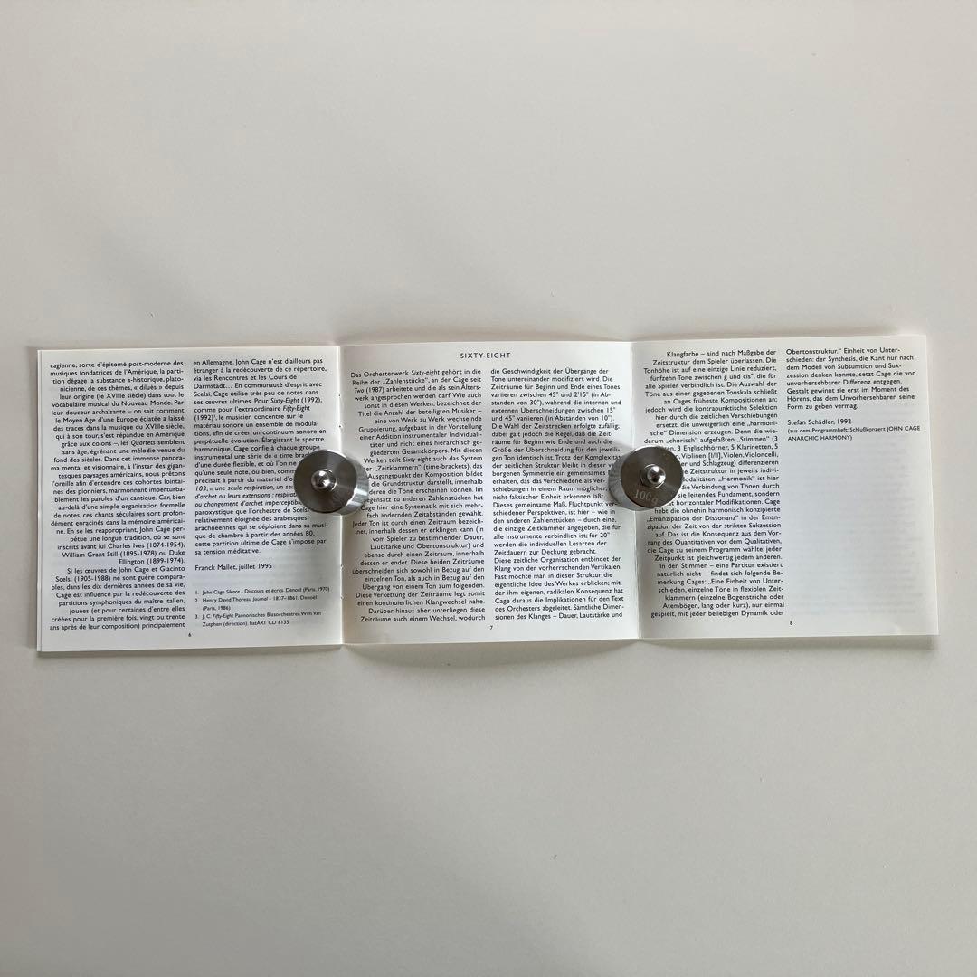 John Cage – Sixty-Eight 希少