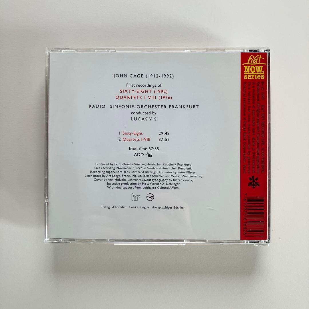 John Cage – Sixty-Eight 希少