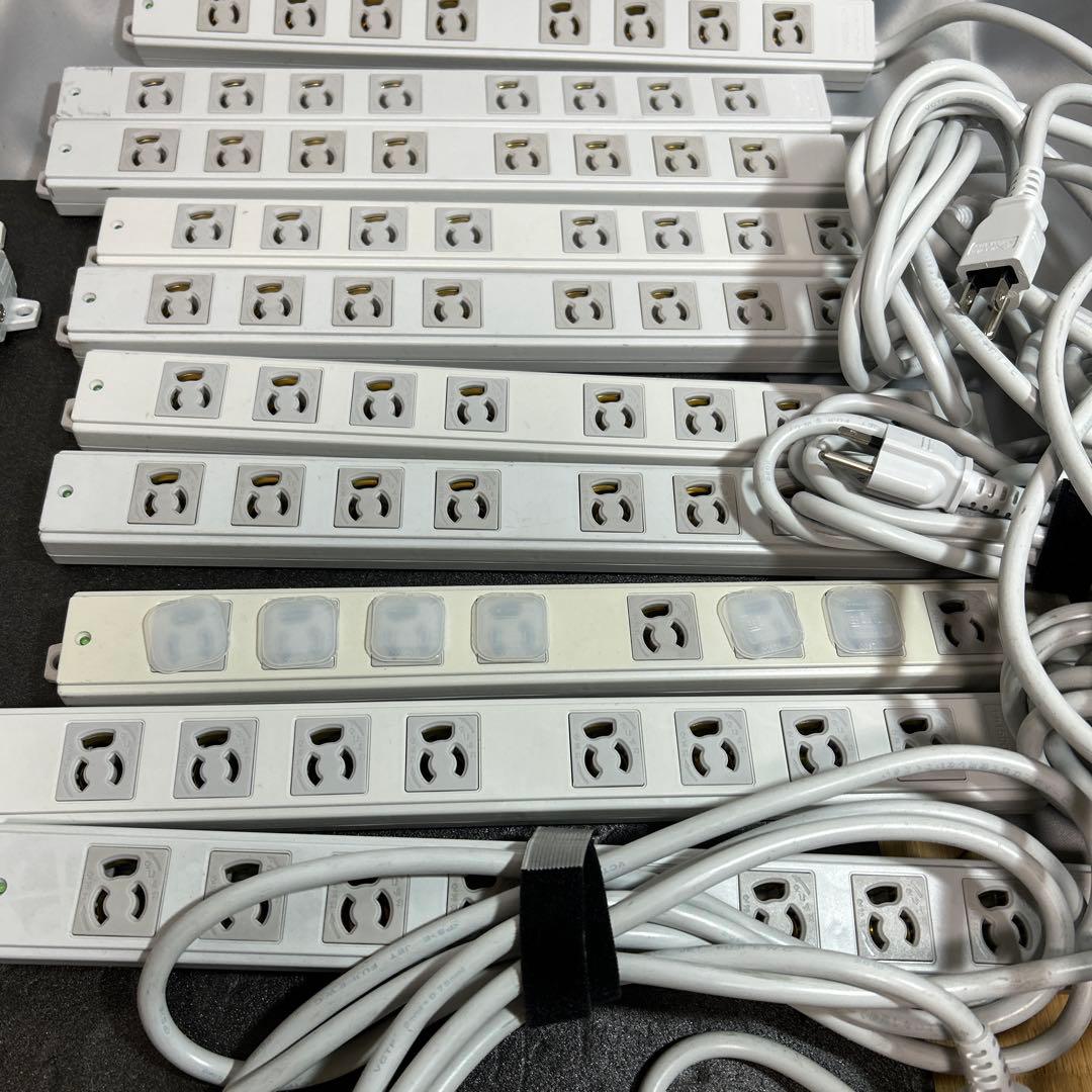 サンワサプライ 延長コード 8個口 3m TAP-K8-3 20個 まとめ売り