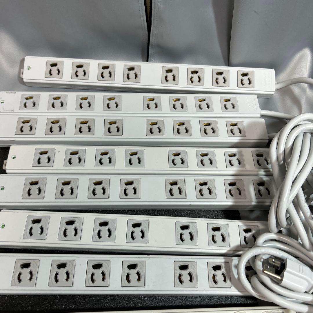 サンワサプライ 延長コード 8個口 3m TAP-K8-3 20個 まとめ売り